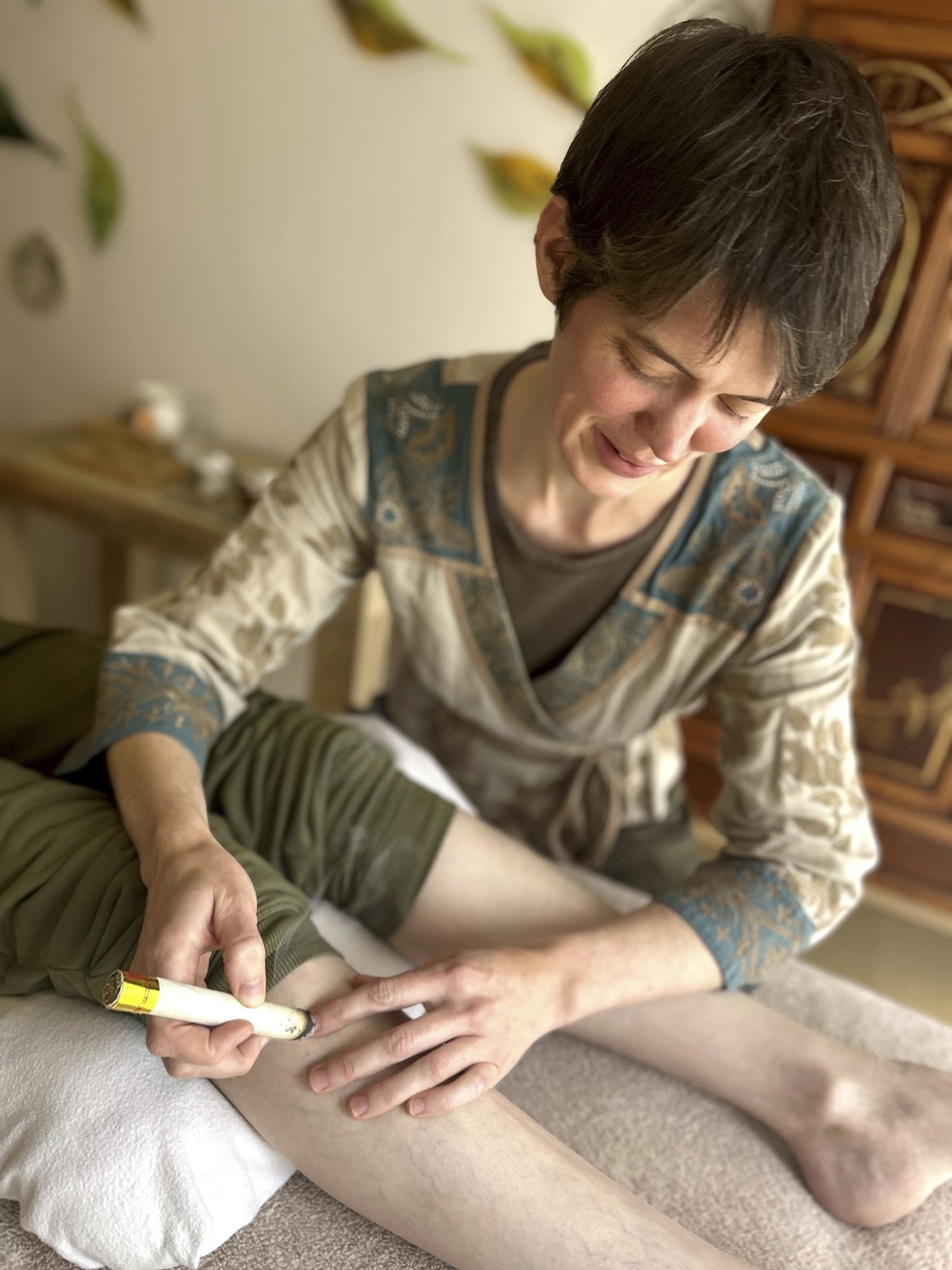 Moxibustion treatment
