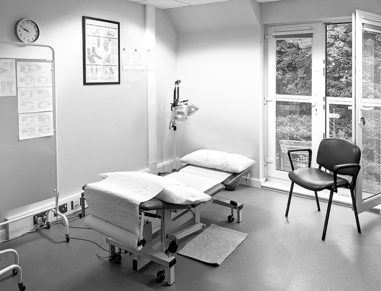 The treatment room at the Chilterns Neuro Centre